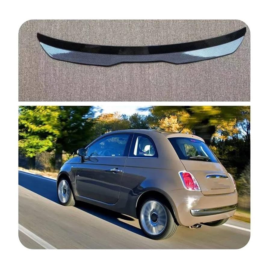 Amazon | ルーフスポイラー フィアット用 500 アバルト MK1 2008